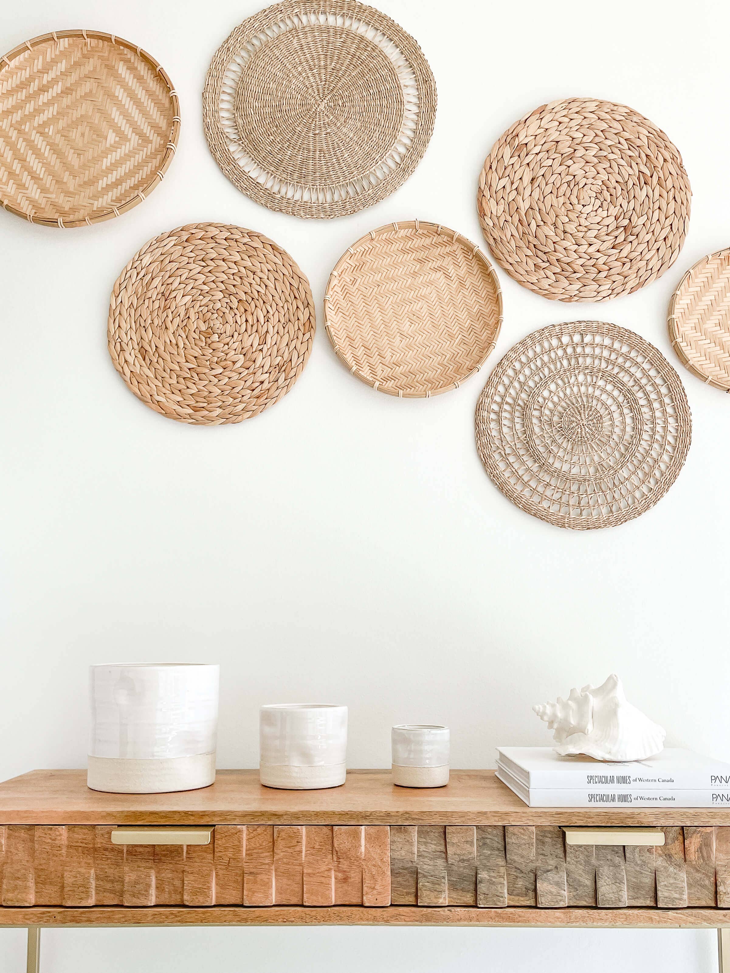 Ivy Ceramic Planter Pots, Glossy White Planters: Small 3"