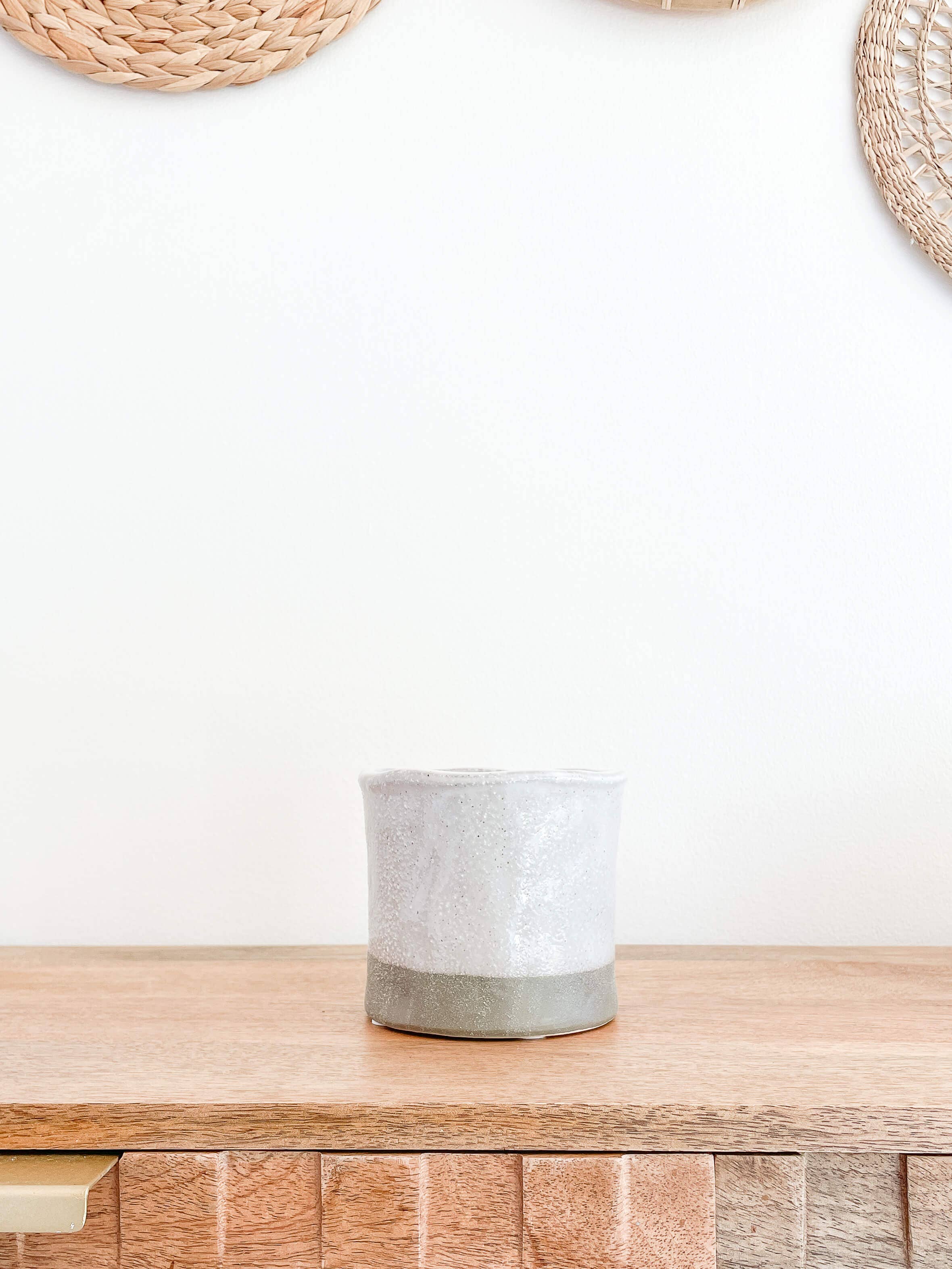 Pisa Ceramic Planter Pots, Succulent Planters: Small 3"