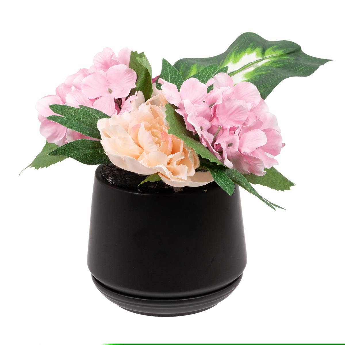 Truu Design Matte Ceramic Plant Pots and Planters-5.9" Dia.