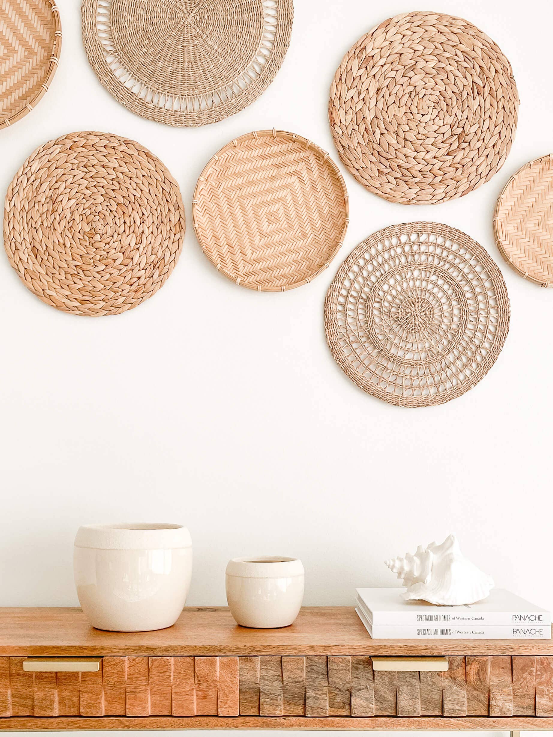 Maya Ceramic Planters Pots, Cracked Pattern Design: Medium 5.25"