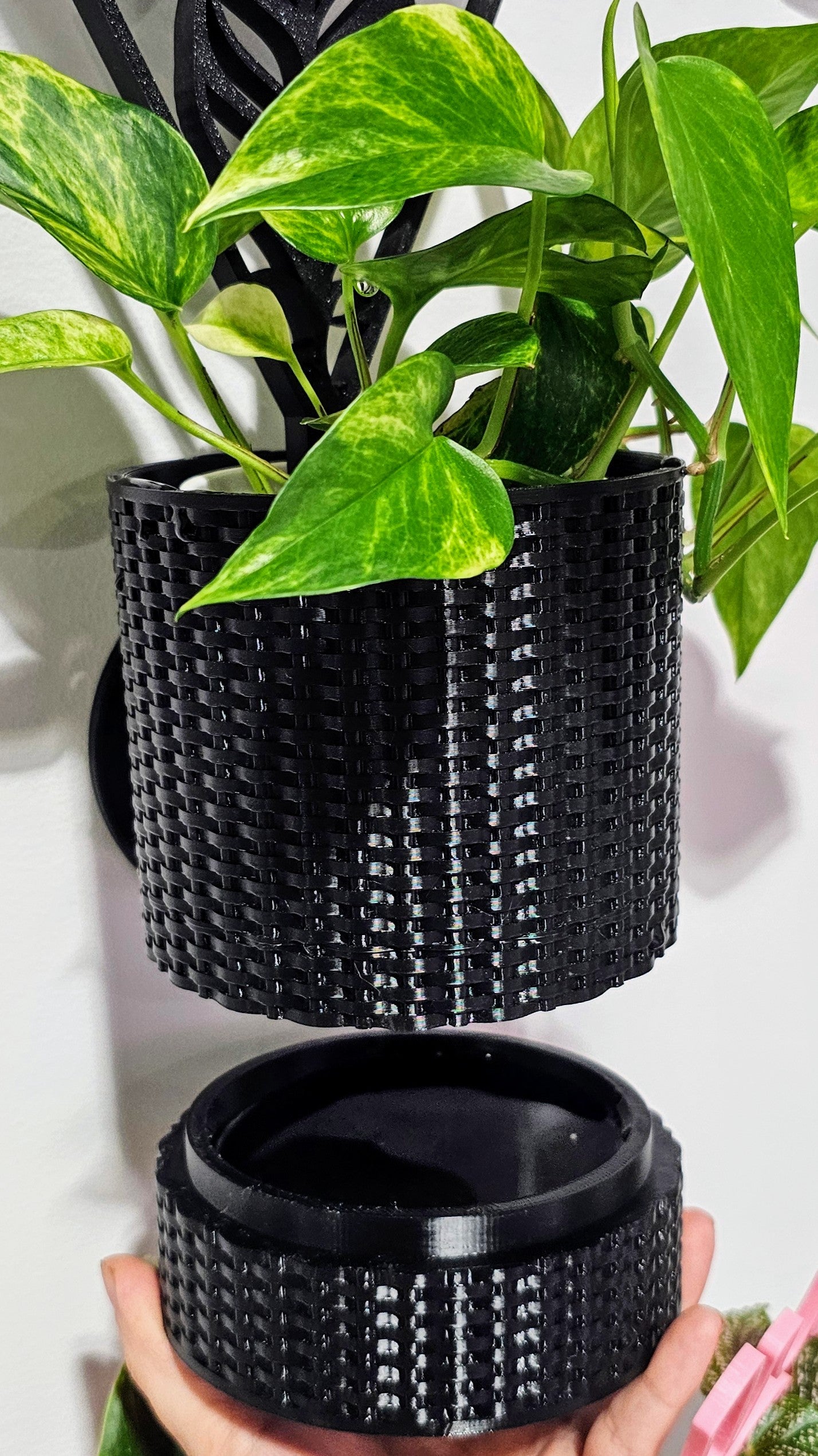 Basketweave Planter - Custom Order