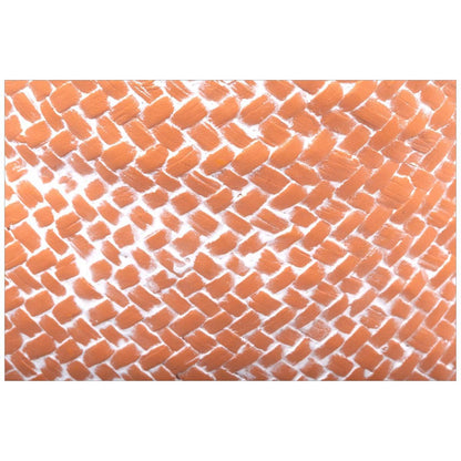 Truu Design Basketweave Cement Planter, 4.25"D