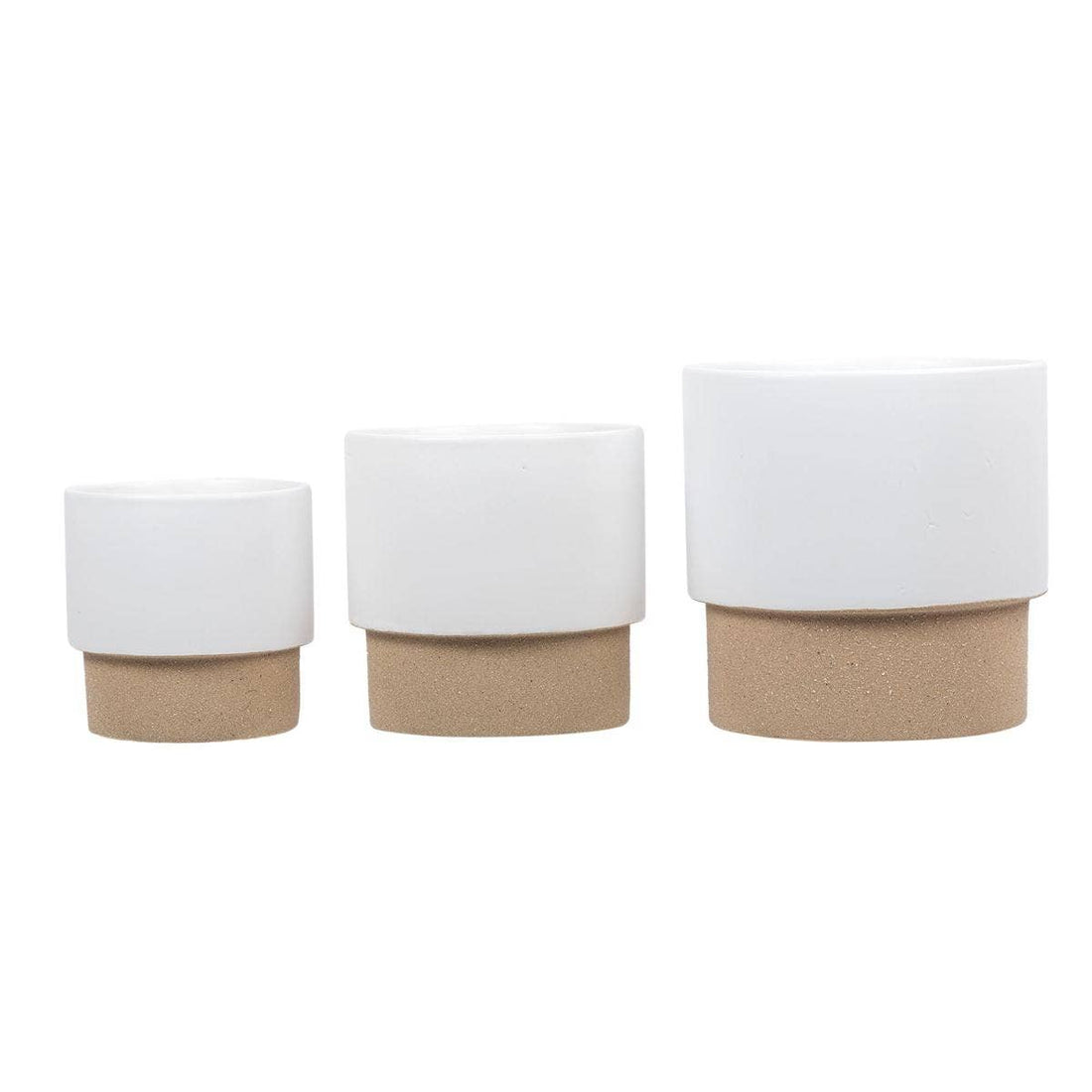 Truu Design Inez Ceramic Planter 6.25"D