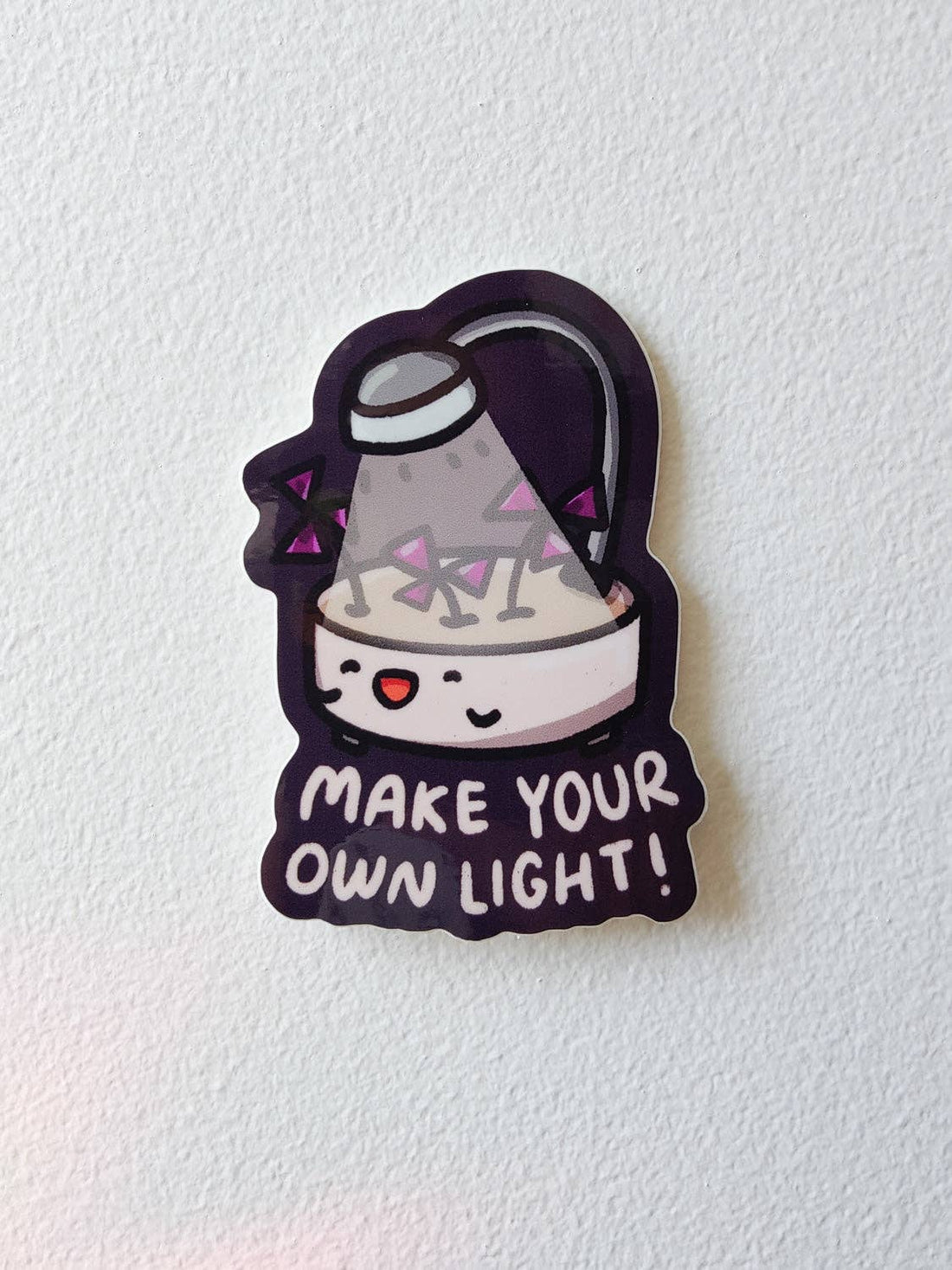 Make Your Own Light Vinyl Sticker