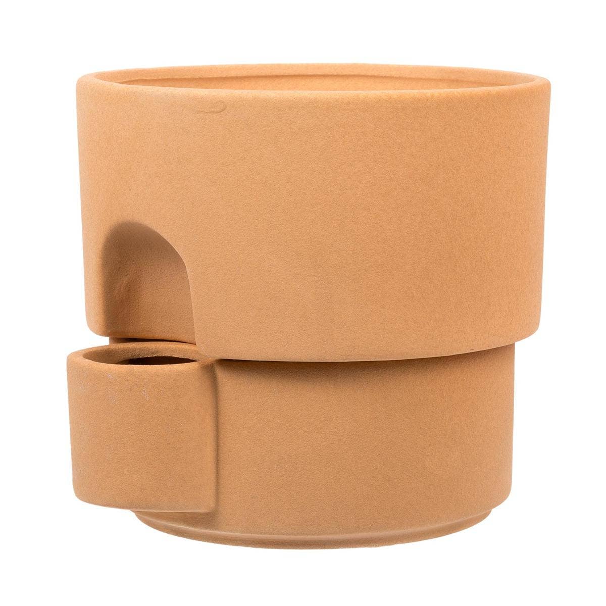 Soren Ceramic Planter w/Drainage,4.1"