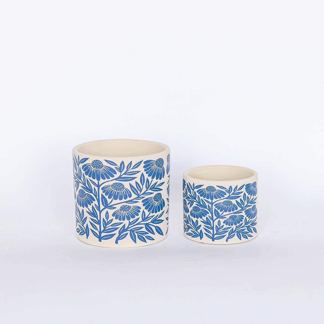 Terracotta Flower Pots, Set of 2