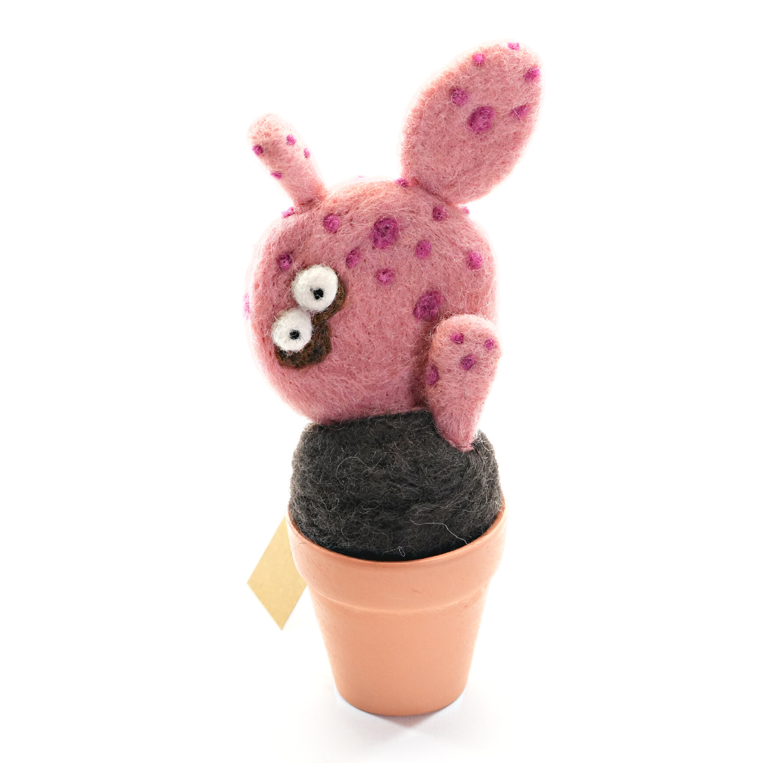 Handmade Wool Needle Felted Yuka Plant