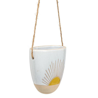 Hanging Planter w/Sun-5&quot;H