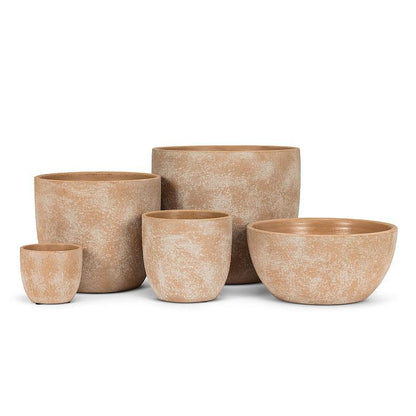 Lg Rustic Classic Planter-Terracotta-7&quot;H