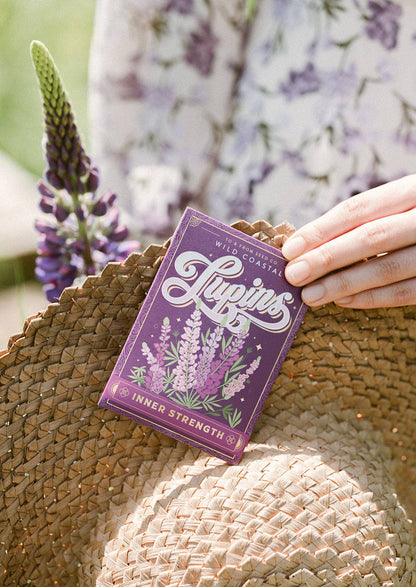 Seed Packet - Lupins (Inner Strength) - Gold Foil