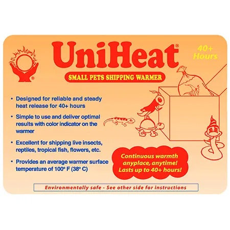 Uniheat Shipping Warmer 40+ Hours - 10 Pack