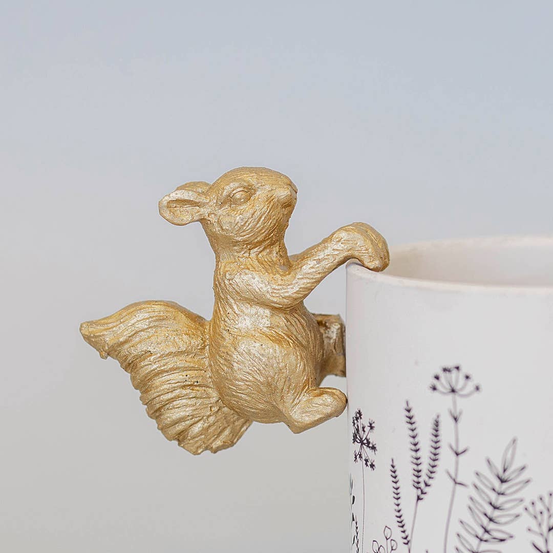 Squirrel Flower Pot Decoration