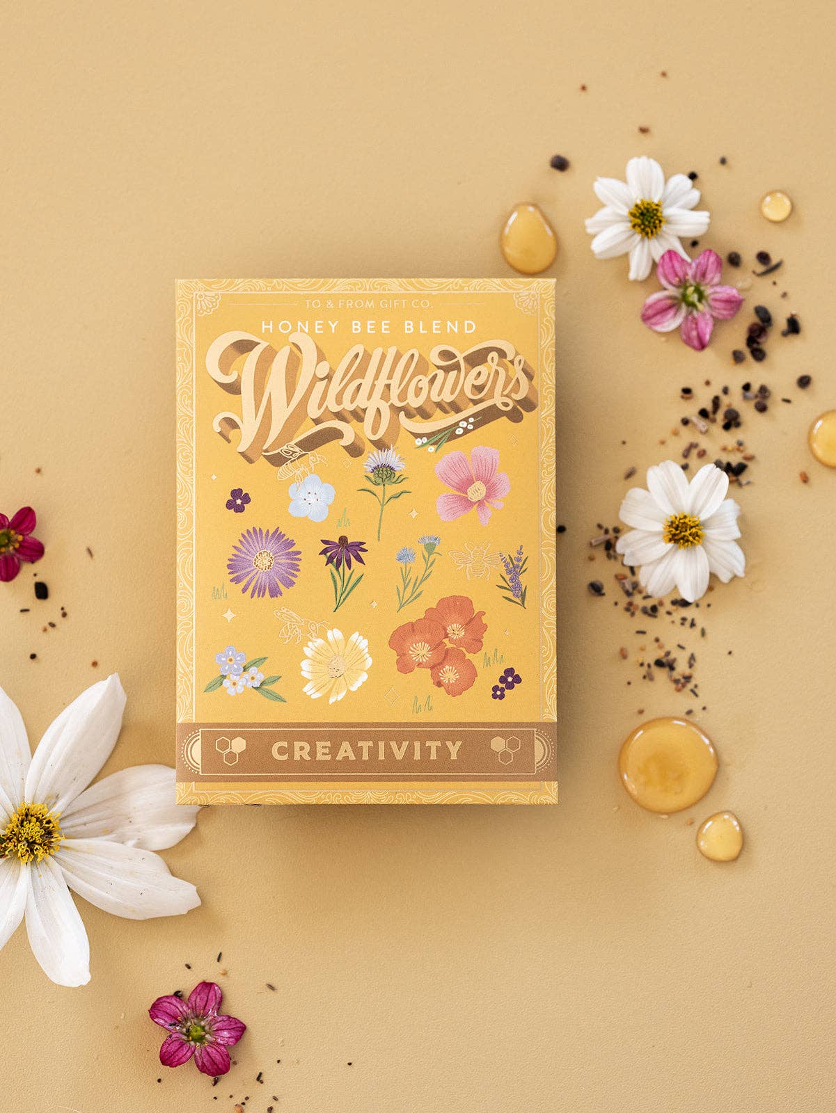 Seed Packet - Honey Bee Wildflowers (Creativity) - Foil