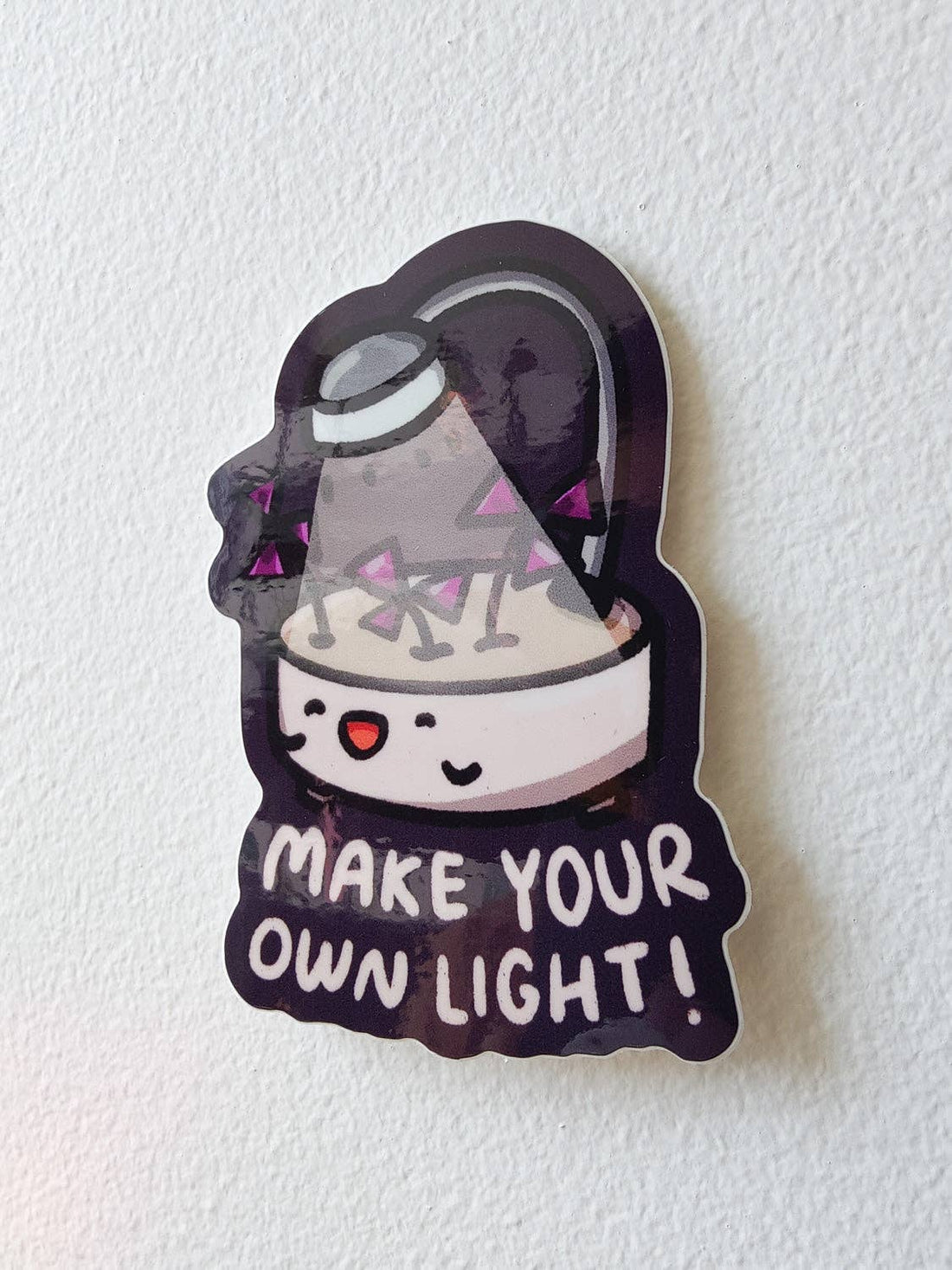 Make Your Own Light Vinyl Sticker