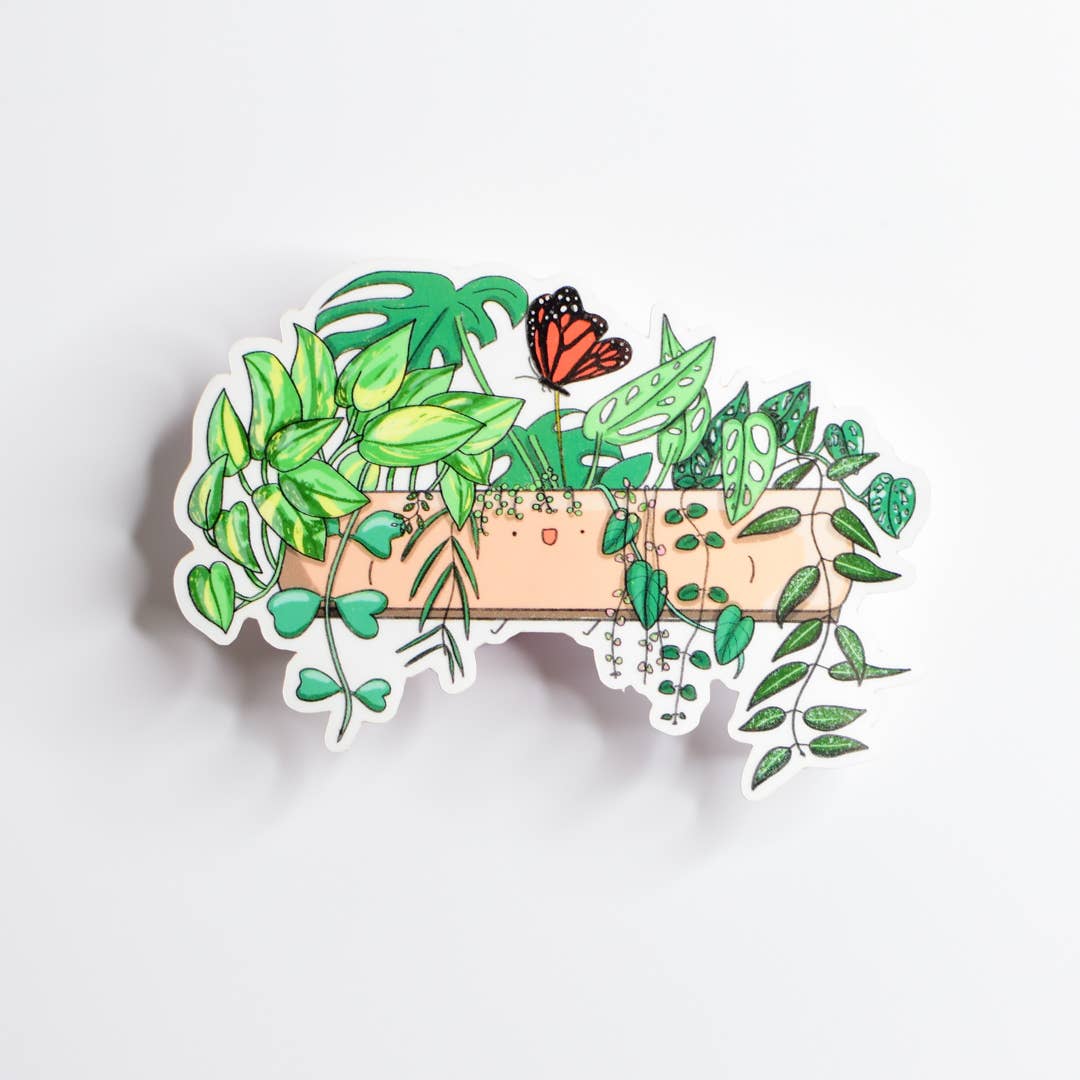 Trailing Plant Vinyl Sticker