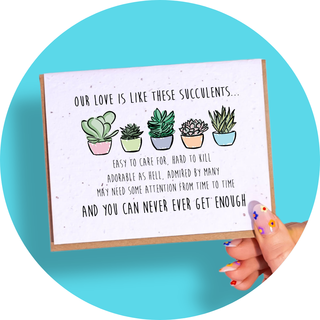 Succulent Love: Mini