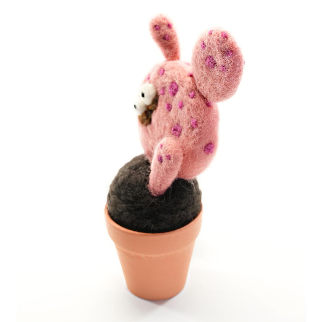 Handmade Wool Needle Felted Yuka Plant
