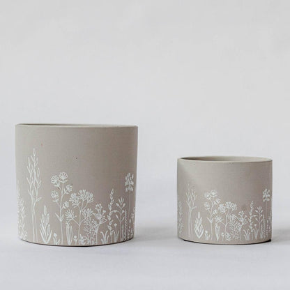 Terracotta Flower Pot, Set of 2