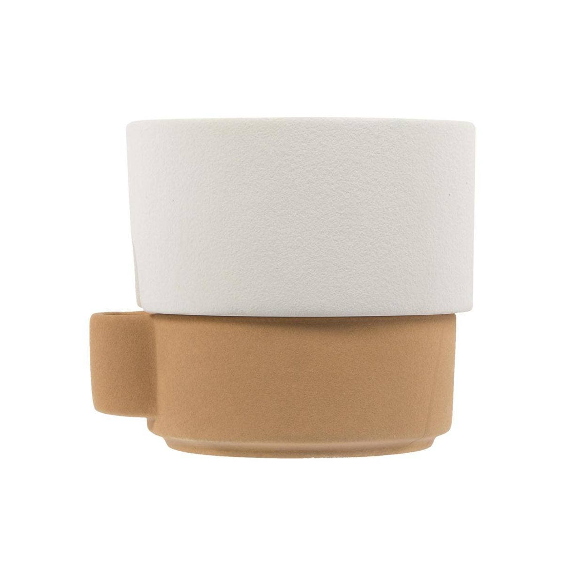 Soren Ceramic Planter w/Drainage,4.1"