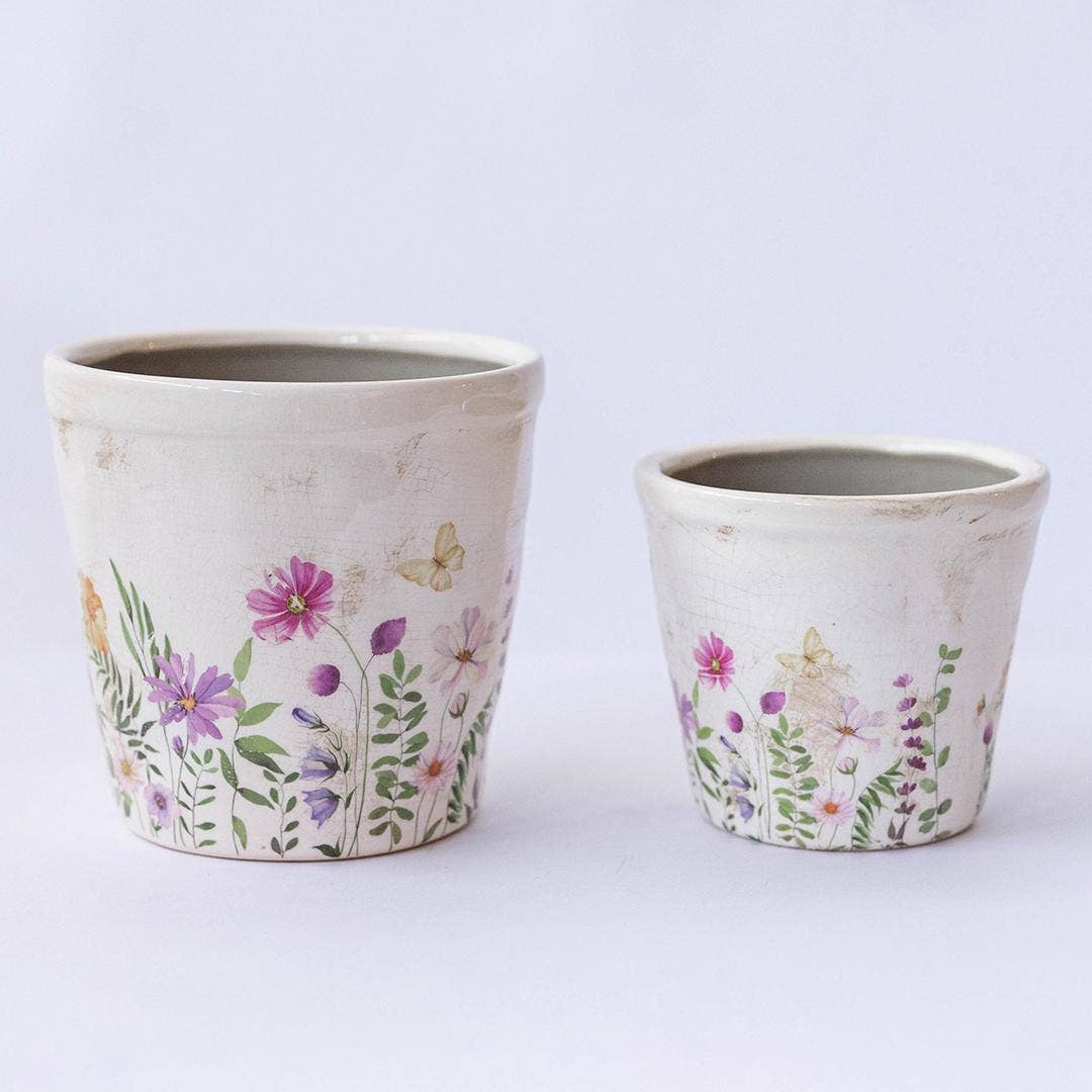 Ceramic Flower pot, Set of 2