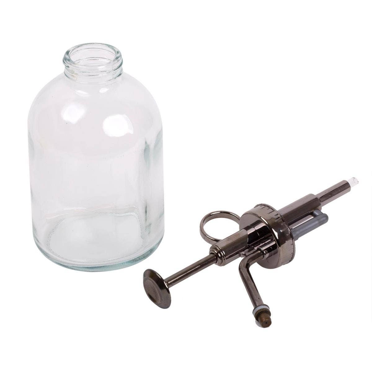 Plant Mister, Smoke glass, 350mlD3&quot;xH7.7&quot;, clr box