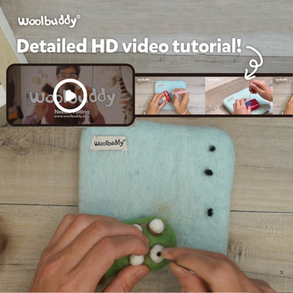 DIY Needle Felting Monster Kit – Eye Plant