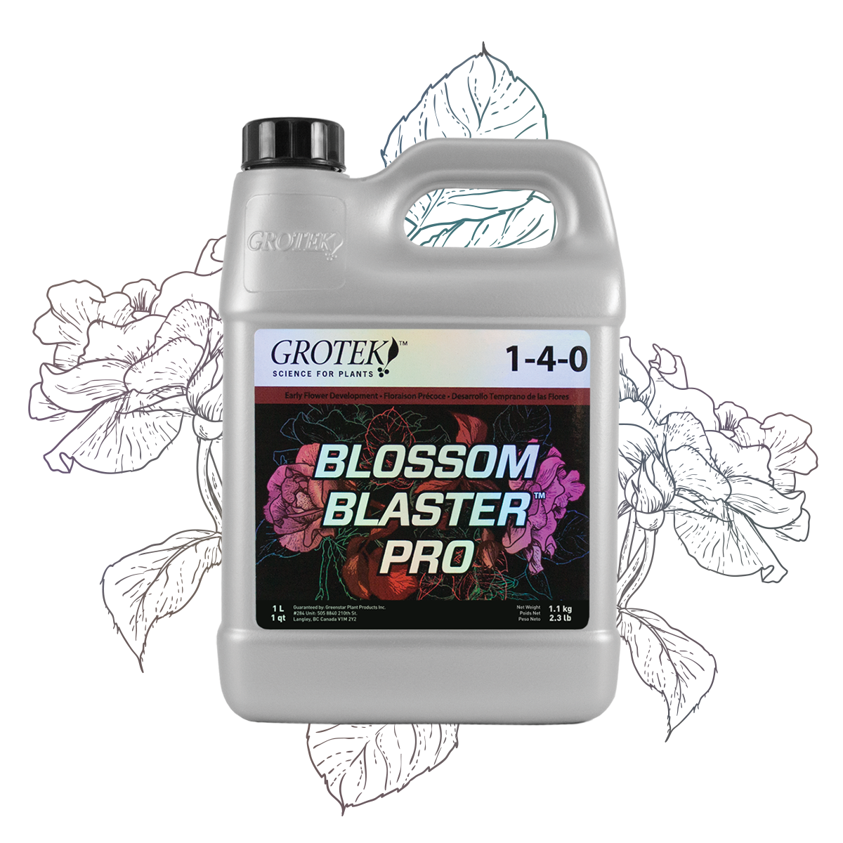 Blossom Blaster Pro 1L