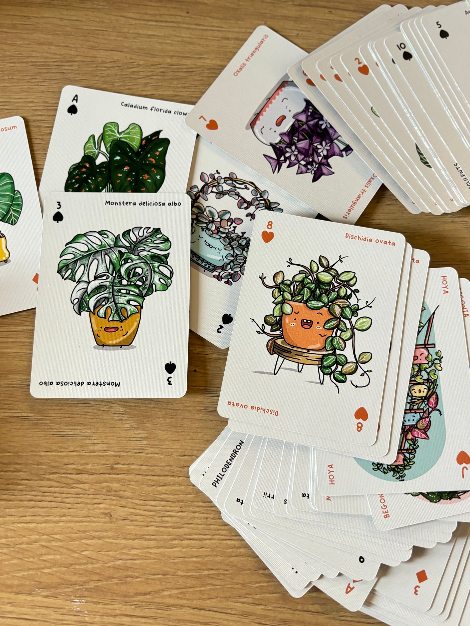 Full House of Plants (Playing Cards)