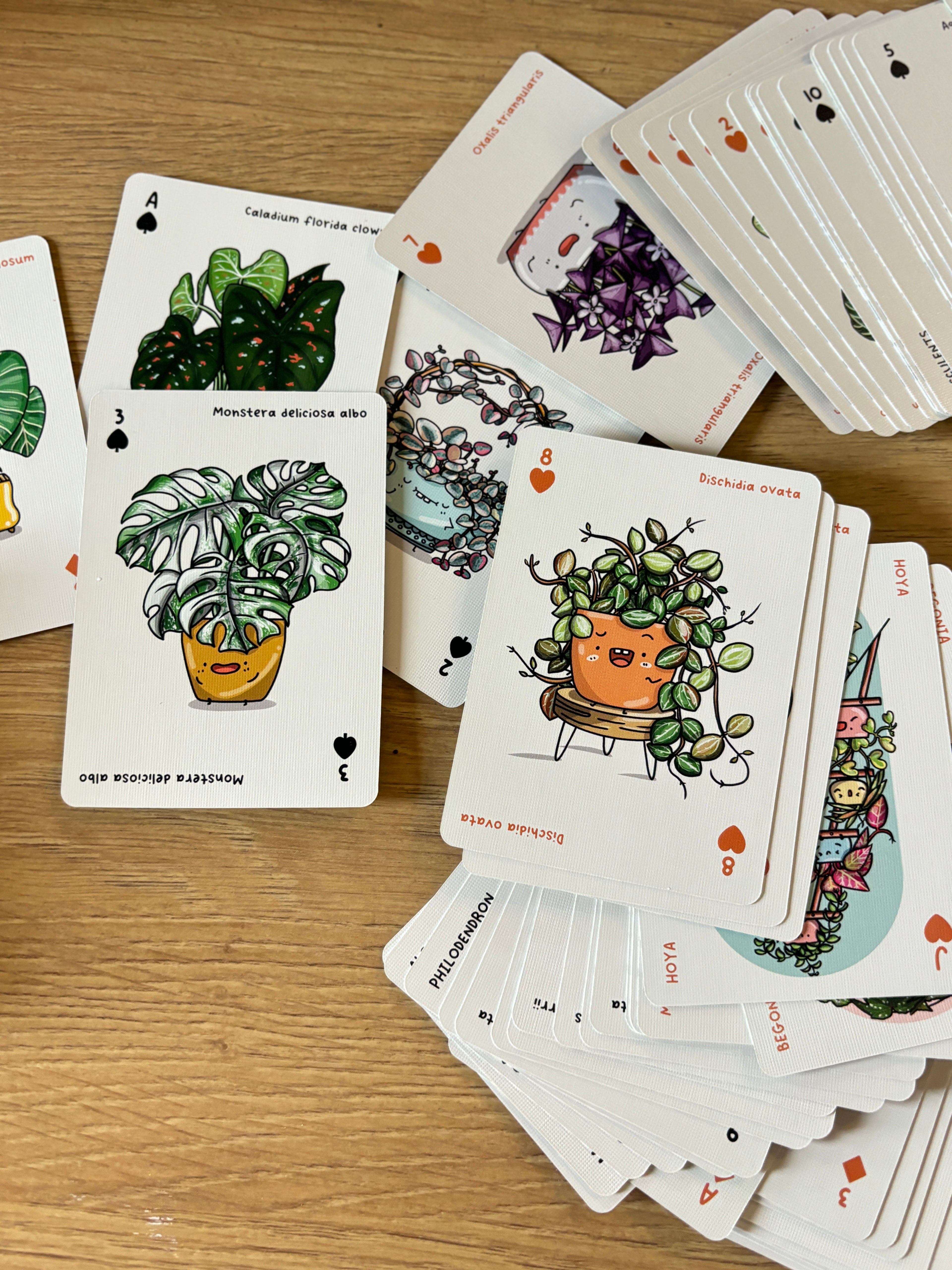 Full House of Plants (Playing Cards)