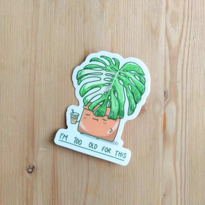 Assorted Plant Inspired Stickers