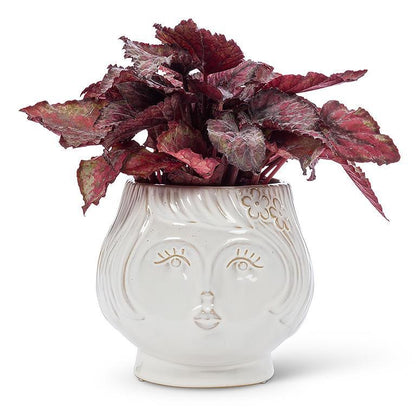 Woman Face Planter