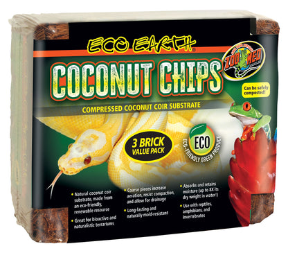 Coco Chips Eco Earth - 3 Pack