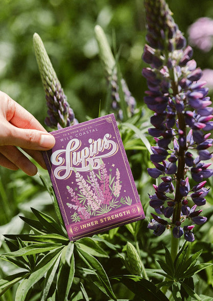 Seed Packet - Lupins (Inner Strength) - Gold Foil