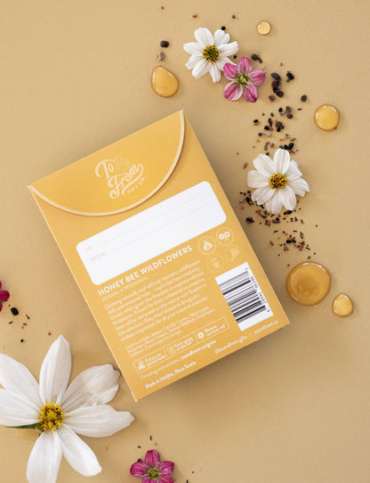 Seed Packet - Honey Bee Wildflowers (Creativity) - Foil
