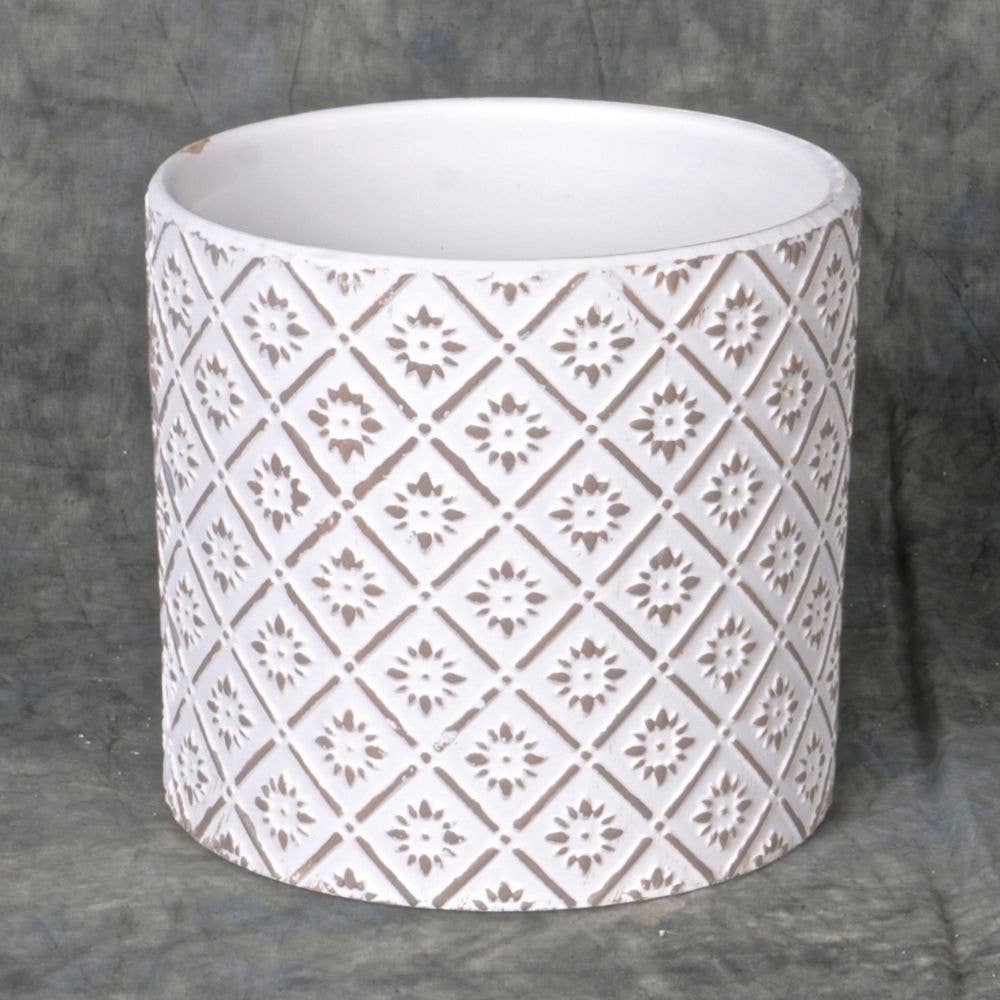 Floral Flower Pot