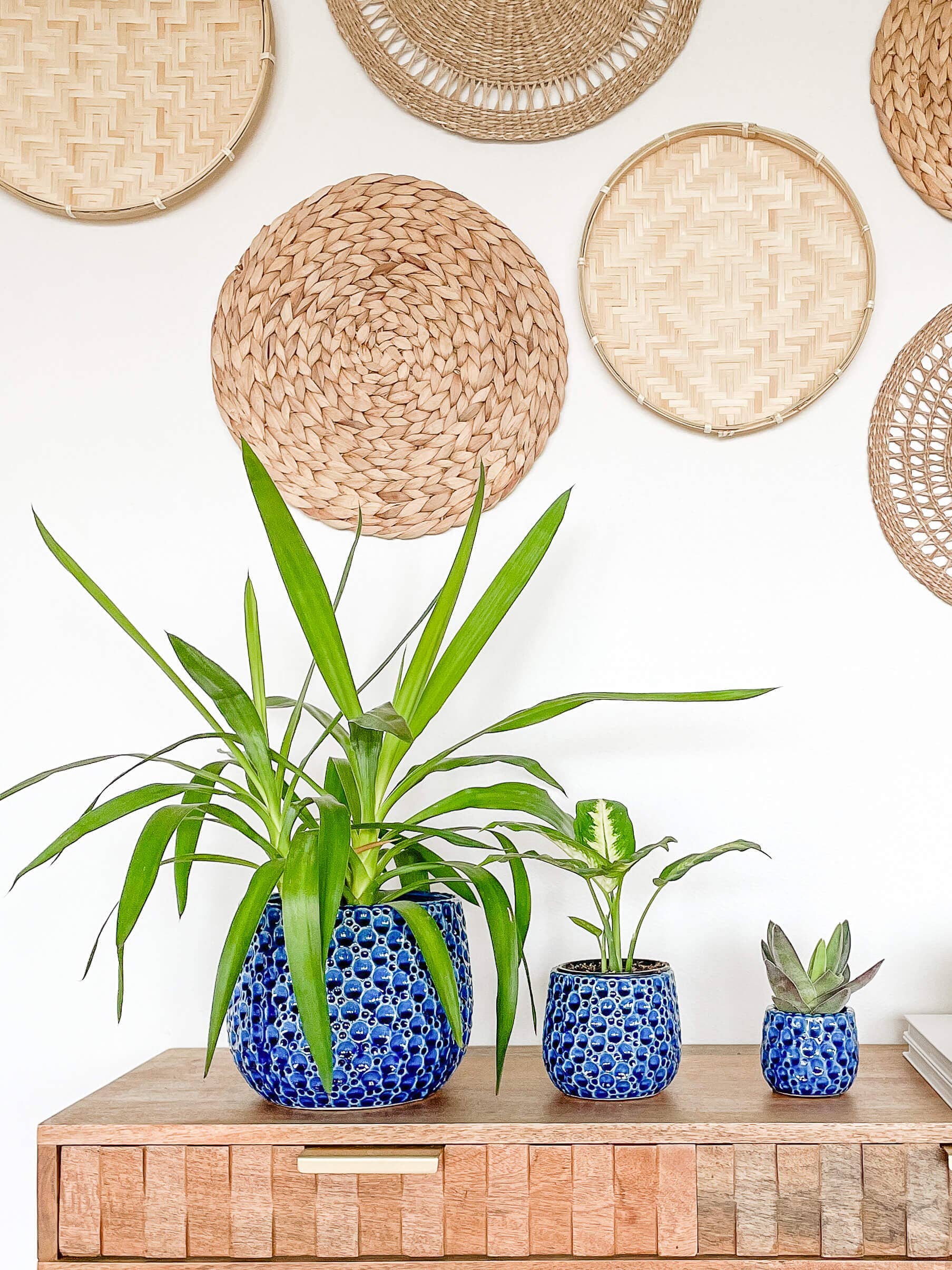 Isla Ceramic Planter Pot, Includes Drainage Hole and Plug: Small 3.25&quot;