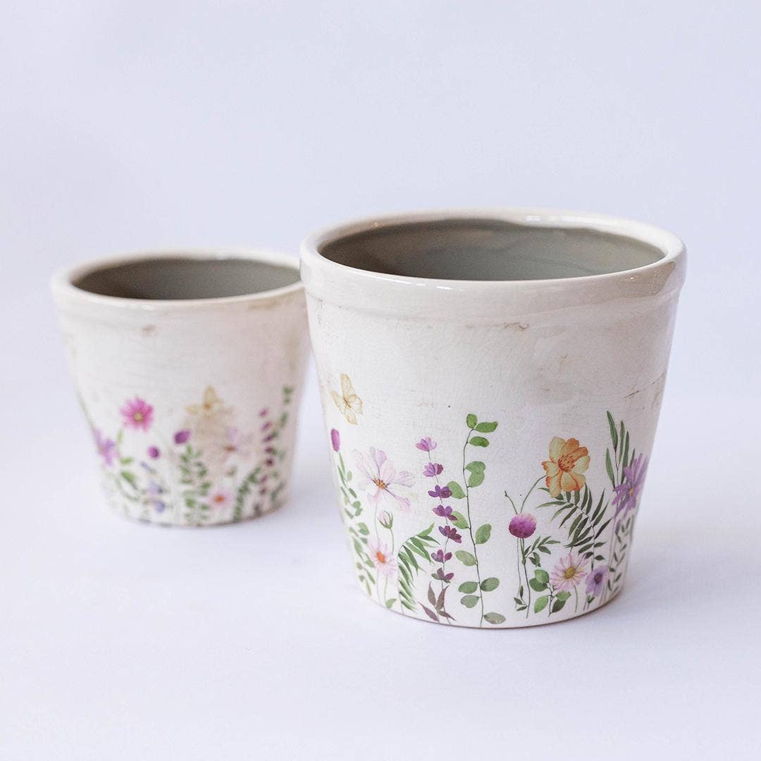 Ceramic Flower pot, Set of 2
