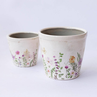 Ceramic Flower pot, Set of 2
