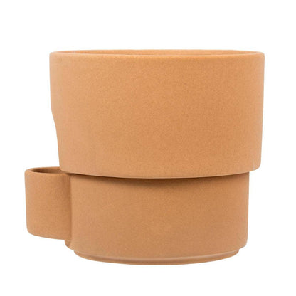 Soren Ceramic Planter w/Drainage,4.1"