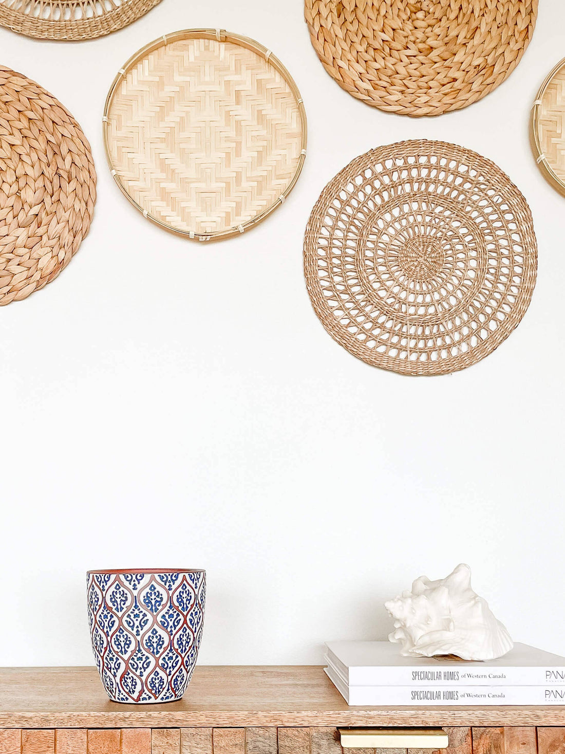 Amara Ceramic Planter Pot, Unique Pattern Plant Pots