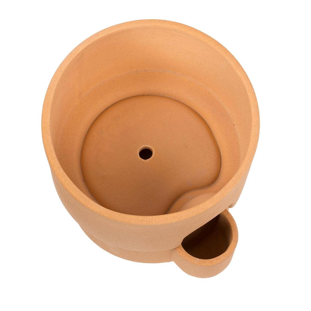 Soren Ceramic Planter w/Drainage,4.1"