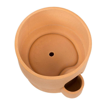 Soren Ceramic Planter w/Drainage,4.1"