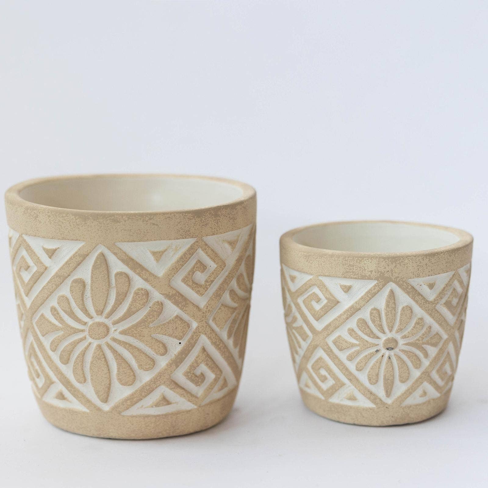 Cement Flower Pot - Large