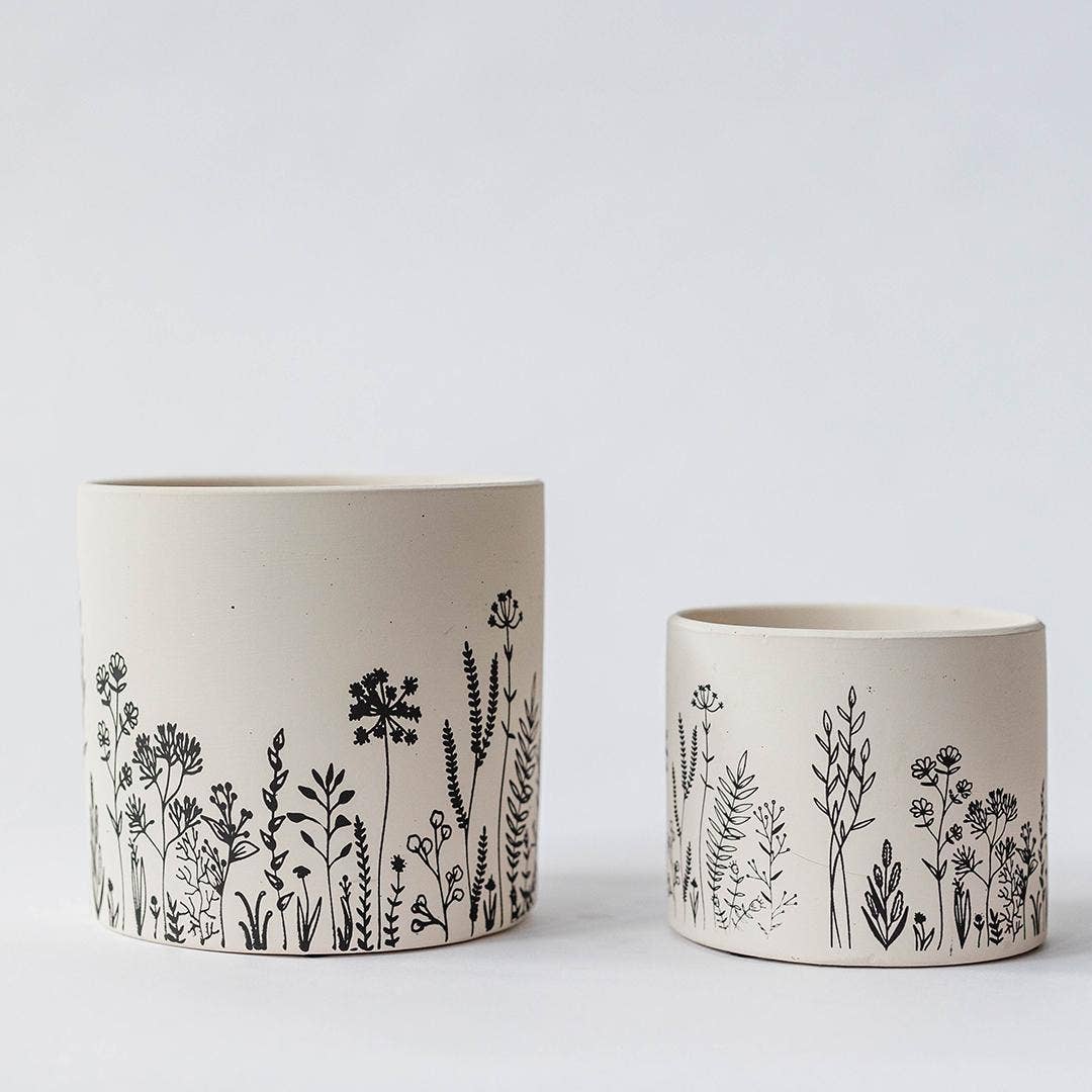Terracotta Flower Pot, Set of 2
