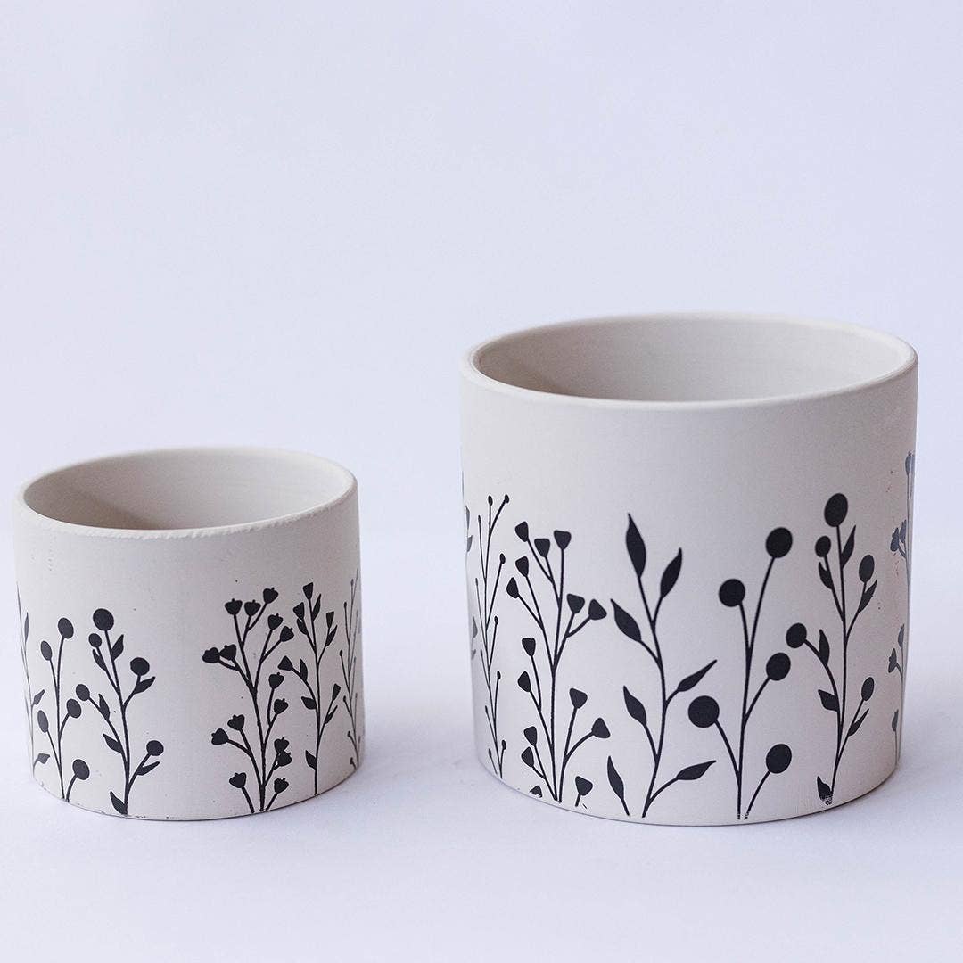 Terracotta Flower Pot, Set of 2
