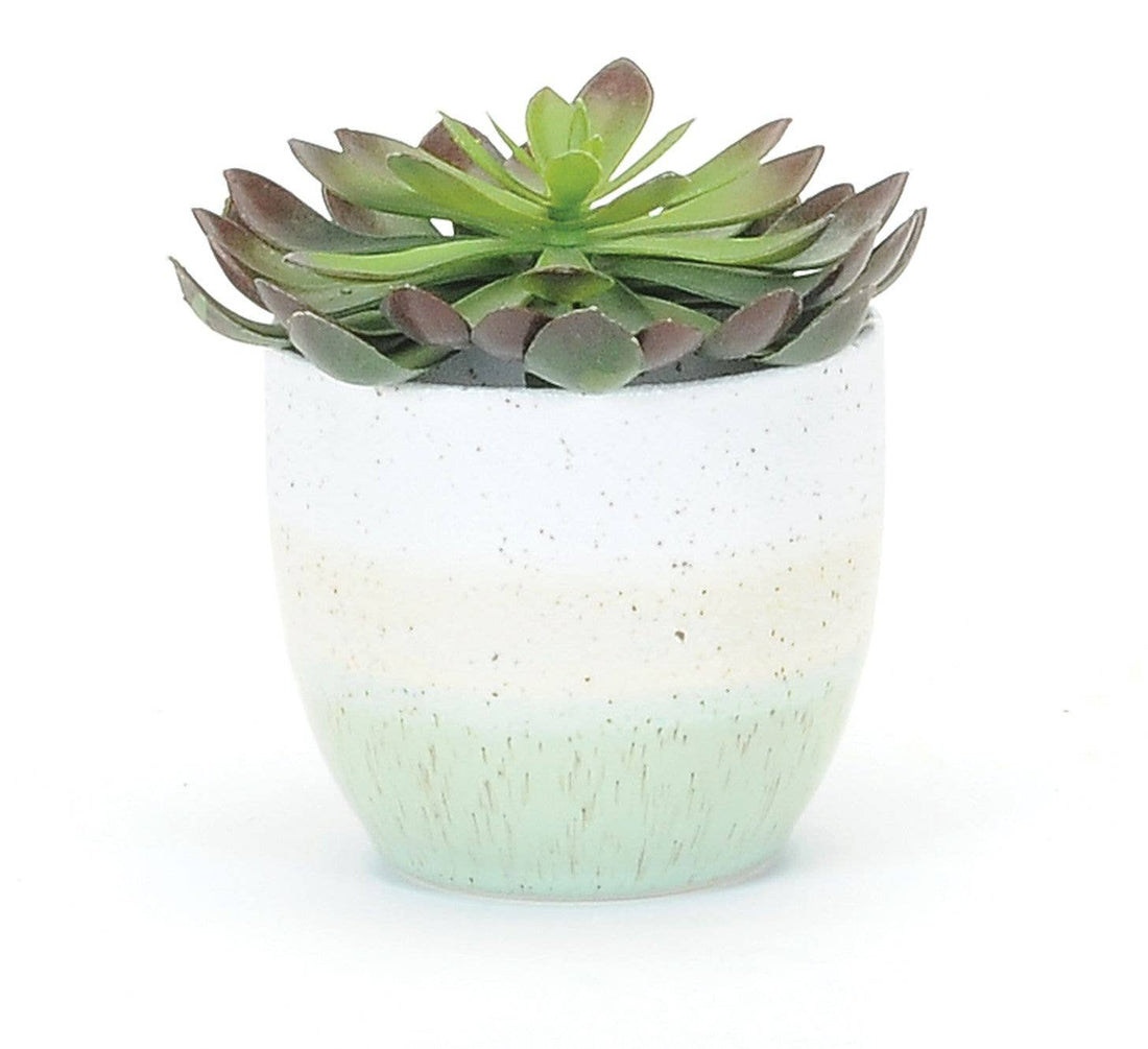 Small Ceramic Pot Pastel Color