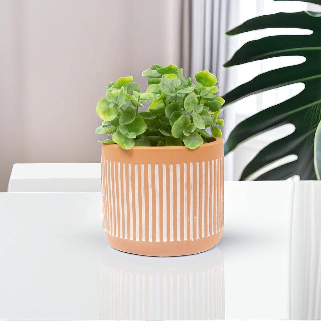 Truu Design Stylish Column Cement Planters 2.25"