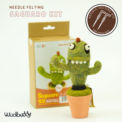 DIY Needle Felting Monster Kit – Saguaro