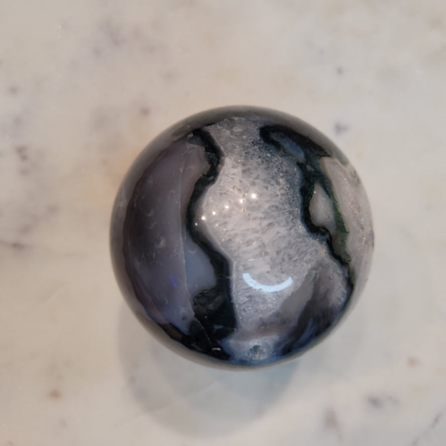 Moss Agate Sphere