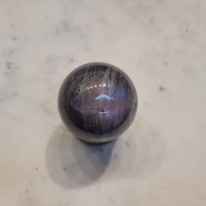 Purple Labradorite Sphere